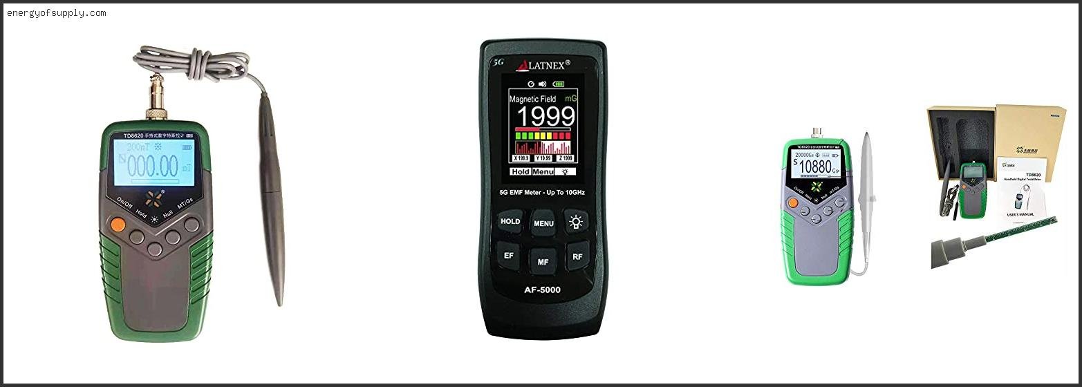 Top 10 Best Gauss Meter ( Review & Buying Guide ) Best Gauss Meter