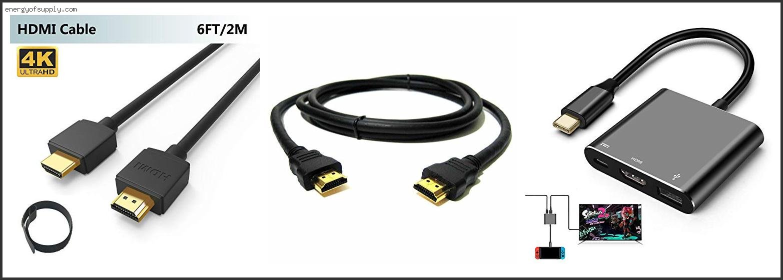Top 10 Best Hdmi Cable For Nintendo Switch ( Review & Buying Guide ) Best Hdmi Cable For Nintendo Switch