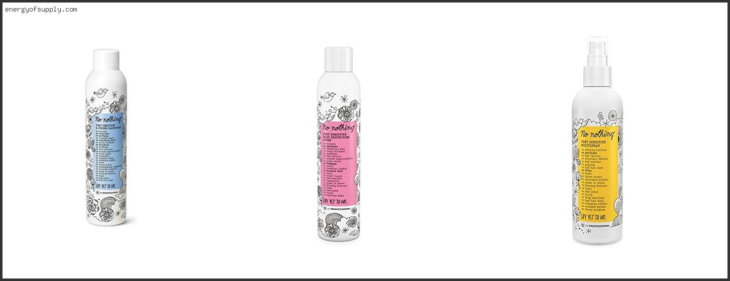 Top 10 Best Hypoallergenic Hair Spray ( Review & Buying Guide )