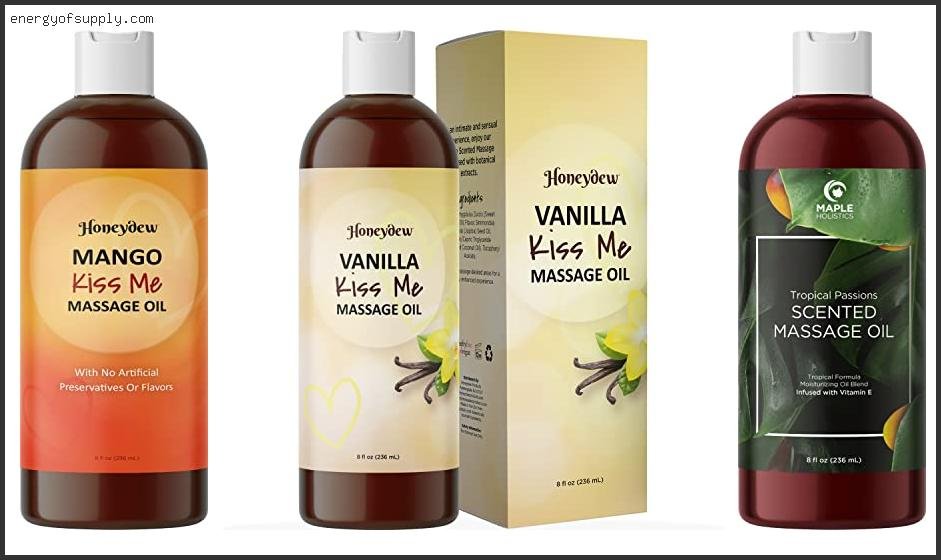 Top 10 Best Massage Oils For Couples 2025 ( Updated )