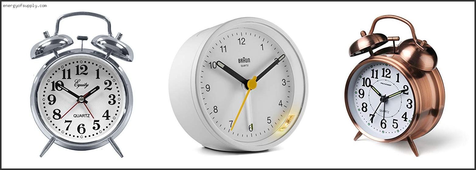 Top 10 Best Mechanical Alarm Clock 2025 ( Updated ) Best Mechanical Alarm Clock