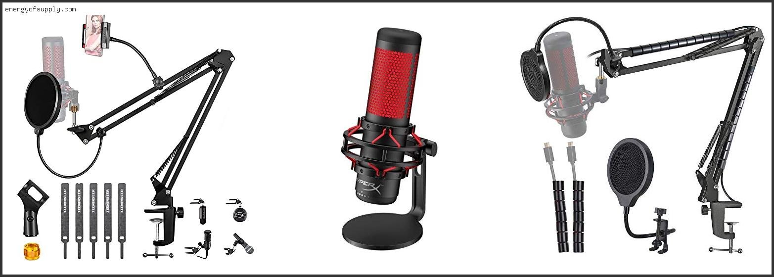 Top 10 Best Microphone Arm For Hyperx Quadcast 2025 ( Updated ) Best Microphone Arm For Hyperx Quadcast