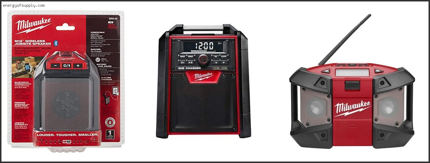 Best Milwaukee Speaker