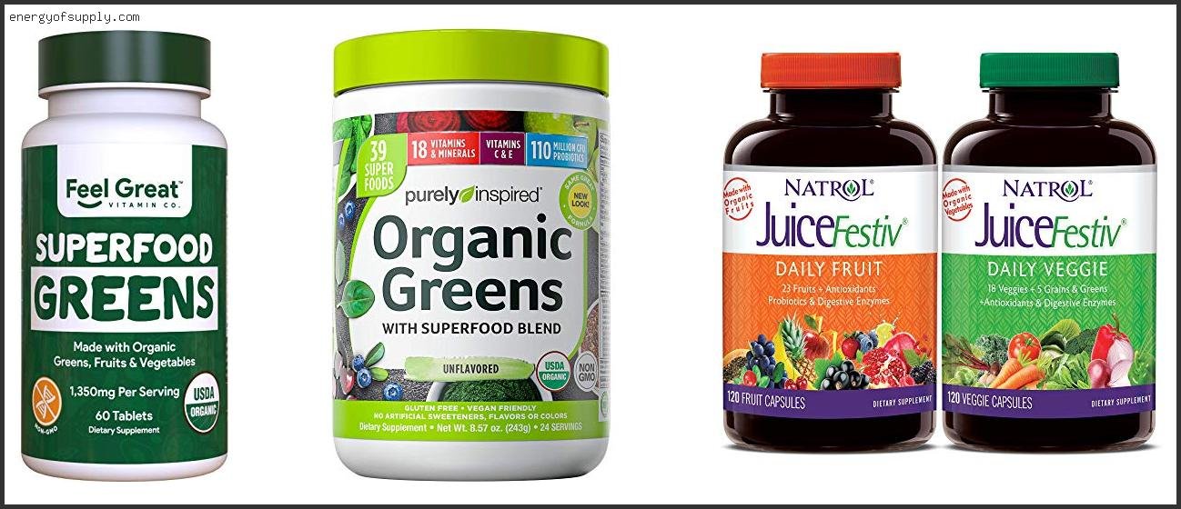 Top 10 Best Organic Fruit And Vegetable Supplements 2025 ( Updated ) Best Organic Fruit And Vegetable Supplements