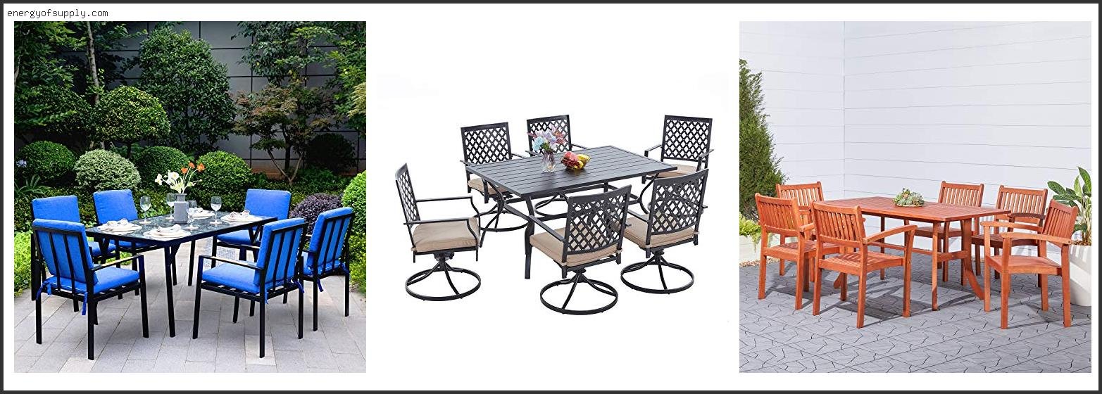 The Best 7 Piece Patio Dining Set Of The Year Best 7 Piece Patio Dining Set