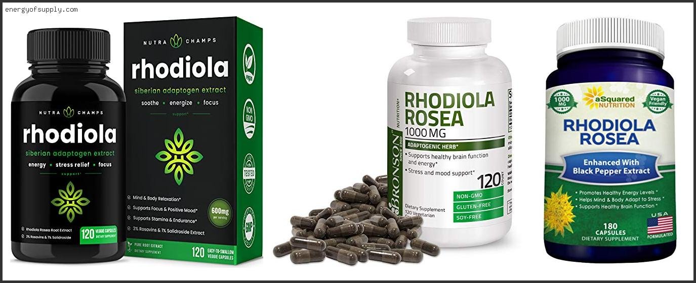 Top 10 Best Rhodiola Rosea Supplement 2025 ( Updated ) Best Rhodiola Rosea Supplement