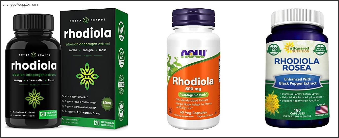 Top 10 Best Rhodiola Supplement 2025 ( Updated ) Best Rhodiola Supplement