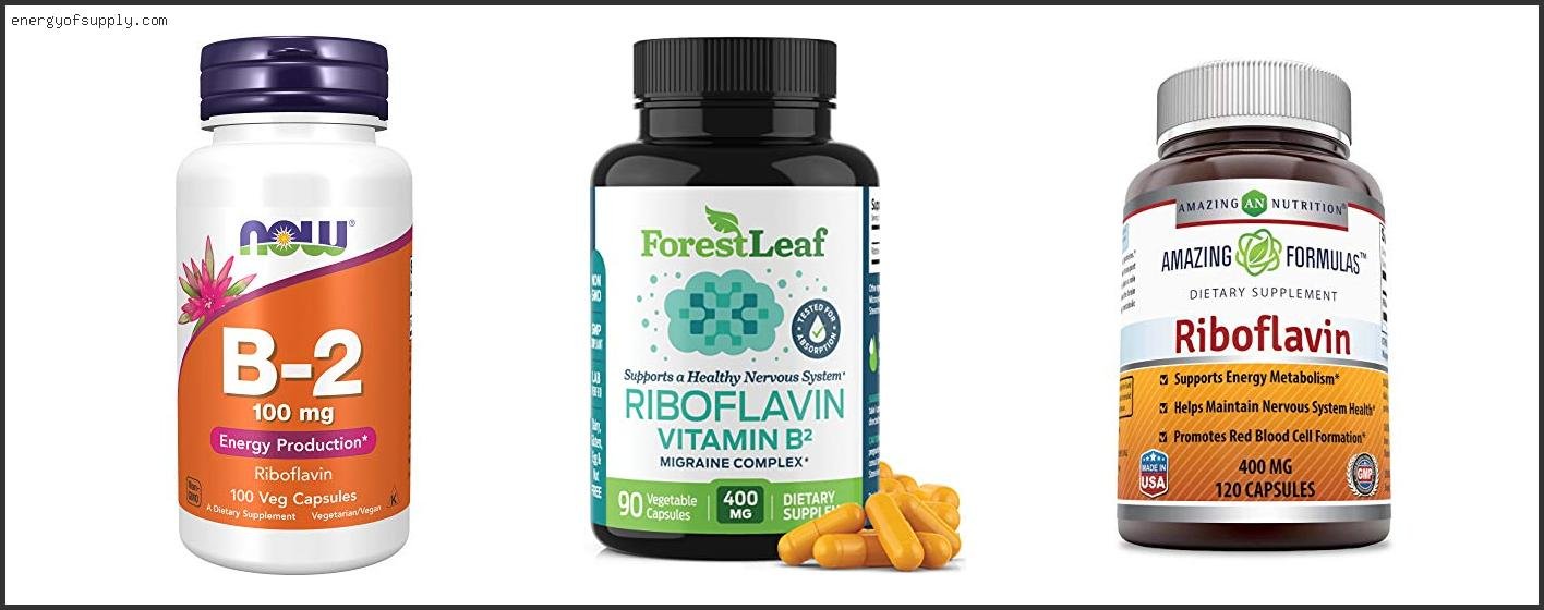Top 10 Best Riboflavin Supplement 2025 ( Updated ) Best Riboflavin Supplement