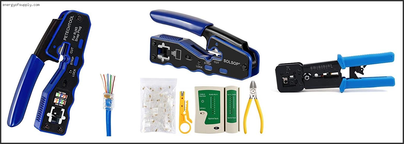 Best Rj45 Pass Through Crimper