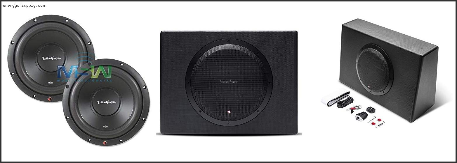 Top 10 Best Rockford Fosgate Subwoofer 2025 ( Updated ) Best Rockford Fosgate Subwoofer
