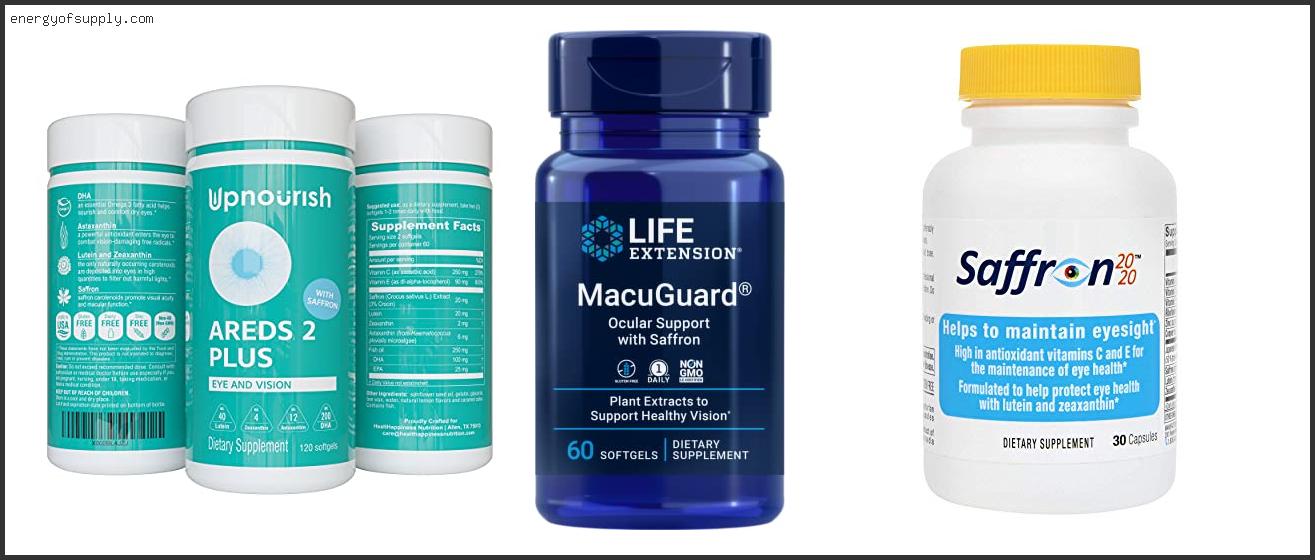 Top 10 Best Saffron Supplement For Eye Health 2023 ( Updated )