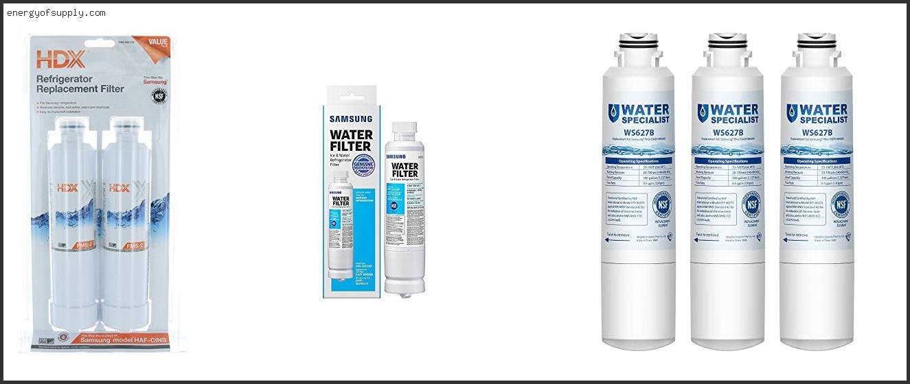 Best Samsung Water Filter Replacement