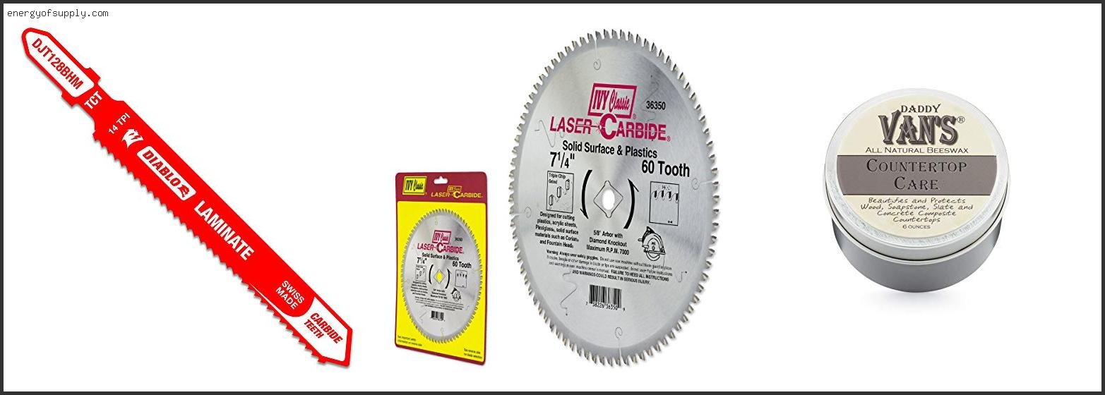 Best Saw Blade For Laminate Countertop