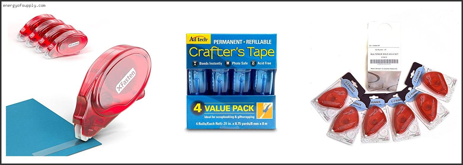 Best Scrapbook Tape Runner