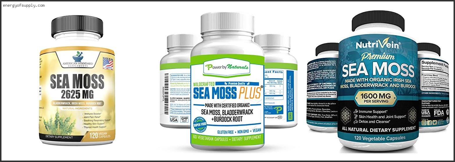 Top 10 Best Sea Moss Capsules 2025 ( Updated ) Best Sea Moss Capsules