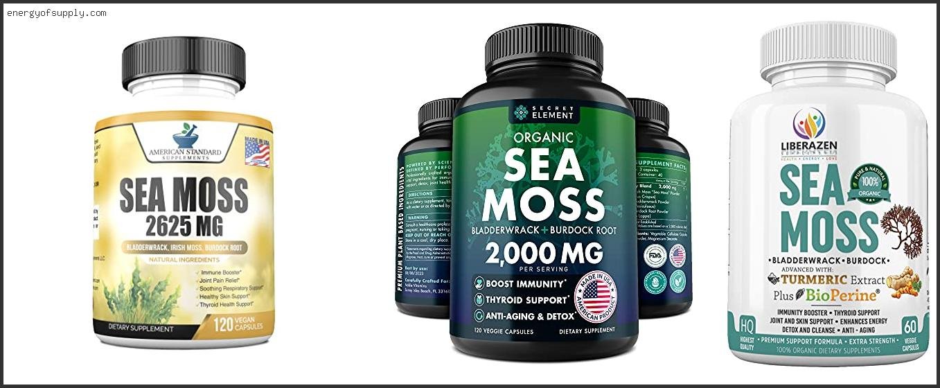Top 10 Best Sea Moss Pills 2025 ( Updated )