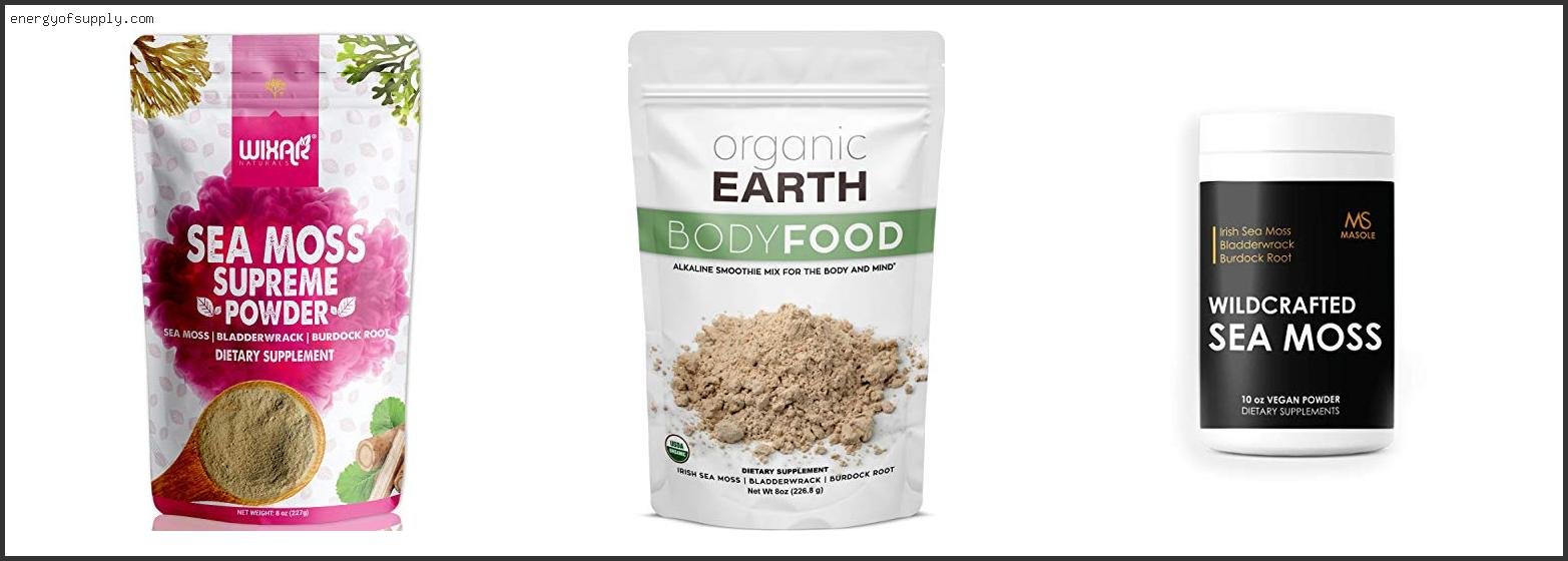 Top 10 Best Sea Moss Powder 2025 ( Updated ) Best Sea Moss Powder