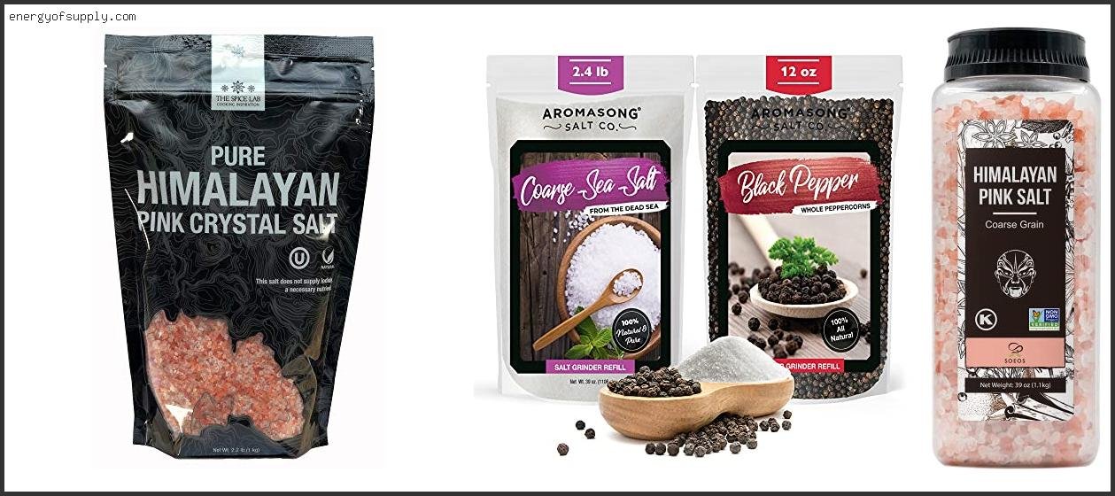 Best Sea Salt For Grinder