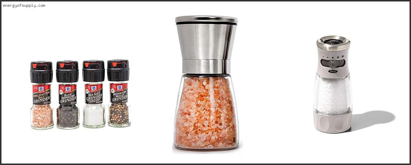Top 10 Best Sea Salt Grinder 2025 ( Updated ) Best Sea Salt Grinder