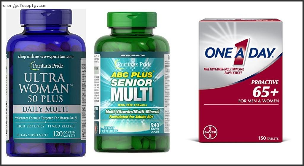 Top 10 Best Senior Women’s Multivitamin 2025 ( Updated ) Best Senior Women's Multivitamin