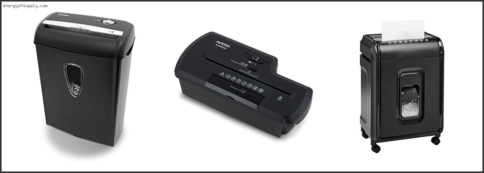 Top 10 Best Shredder For Credit Cards Of The Year Best Shredder For Credit Cards