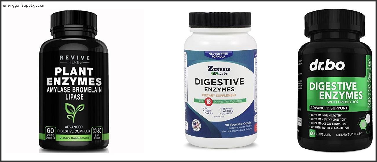 Best Amylase Bromelain Lipase Supplement